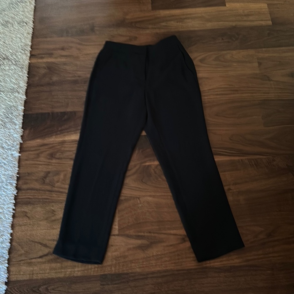 J. Crew cropped black pants, 2